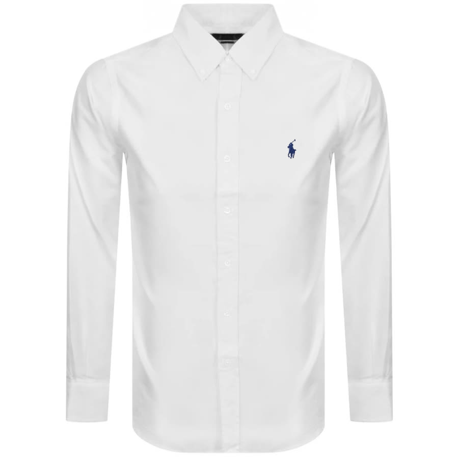 Alternative Image for ProductRalph Lauren Slim Fit Oxford Shirt White1